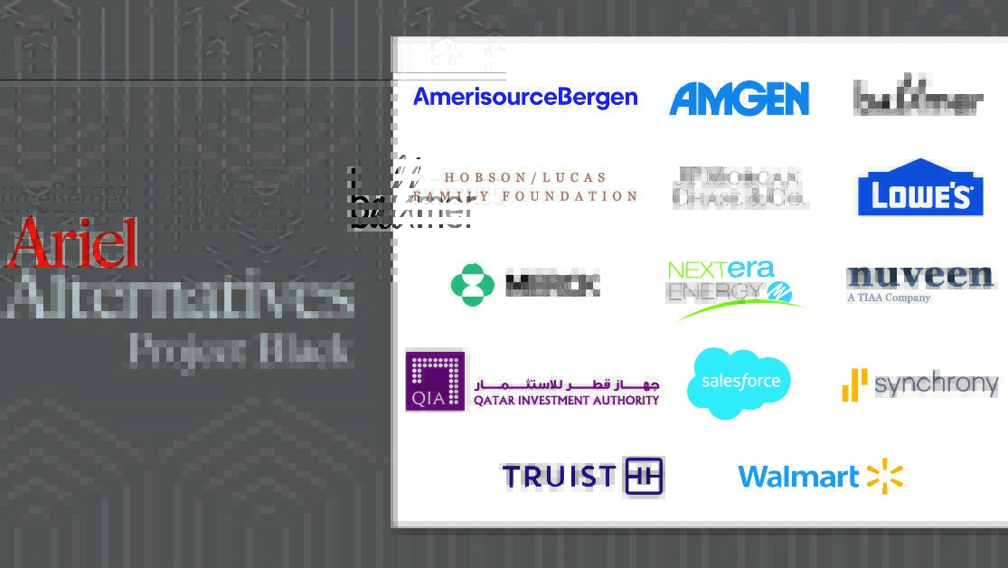 Ariel Alternatives Project Black partners logos